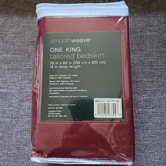 Bed Bath & Beyond Tailored Bed Skirt - Picture 2 of 6